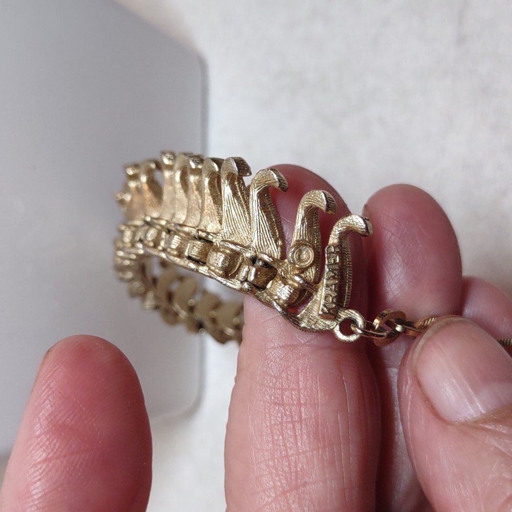 Vintage 60s Signed Kramer Statement Necklace - image 3